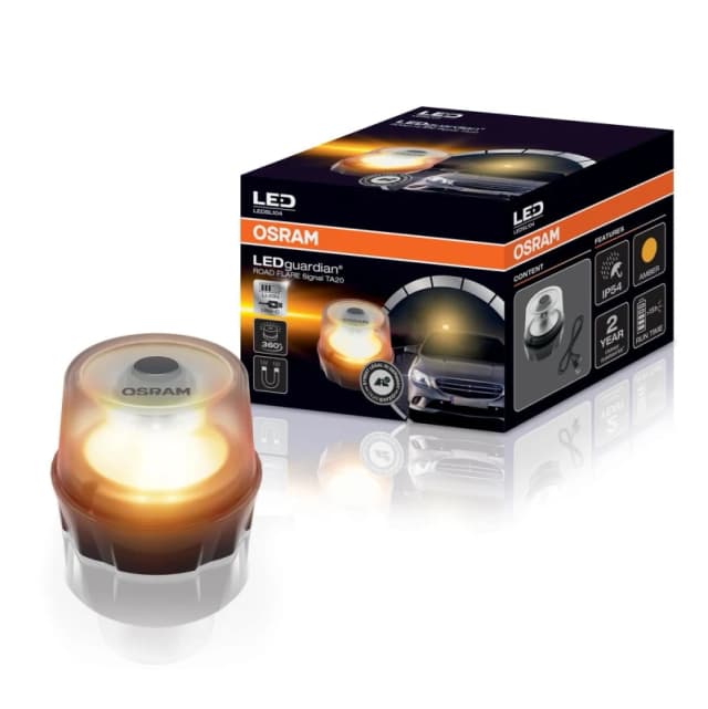 OSRAM LEDSL104 Hand lamps LEDguardian ROAD FLARE Lamp Type: LED, 3,7V Hand lamps (2478)