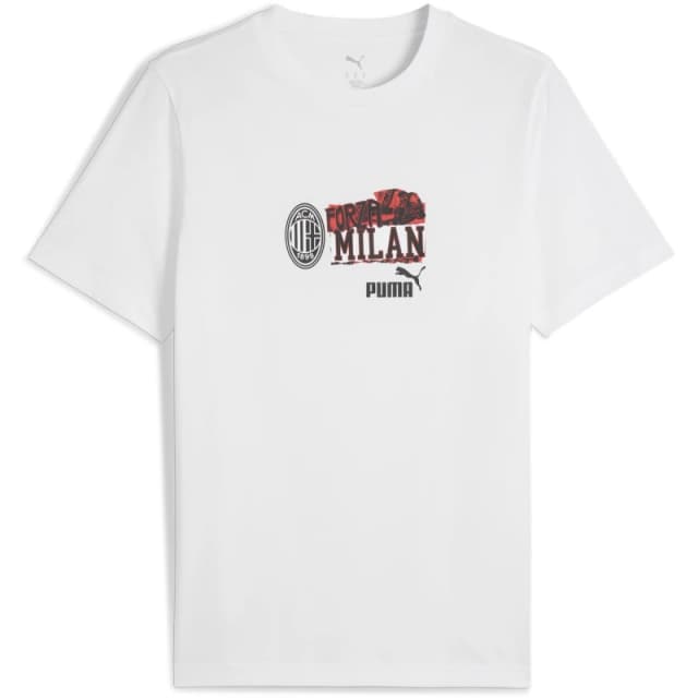Puma AC Milan Ftblnrgy T-Shirt Mens - White White S
