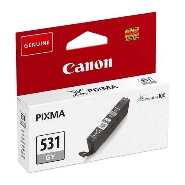 Canon CLI-531GY Grey Ink Cartridge - 6122C001 (Original)