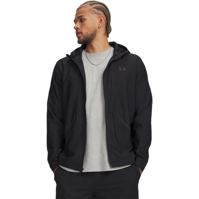 Under Armour Mens Unstoppable Woven Performance Training Jacket Black male S