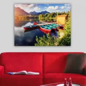 304687145_70100 Multicolor Decorative Canvas Painting