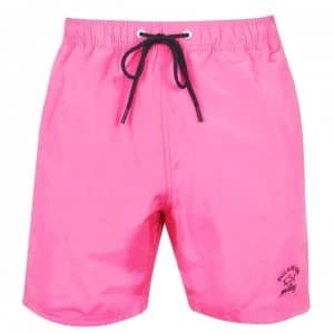 Paul And Shark Crew Swim Shorts - Pale Pink