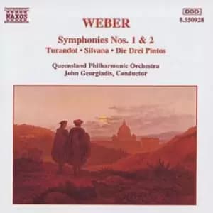 Carl Maria von Weber - Symphonies Nos. 1 & 2 CD Album - Used