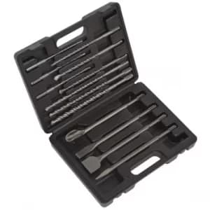 Worksafe WDCS SDS Plus Drill Bit & Chisel Set 13pc