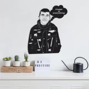 Mercenary Black Decorative Metal Wall Accessory