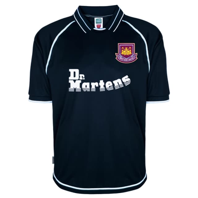 Score Draw West Ham United 2000 Away Retro Football Shirt WHAM00APYSS-M M Mens Sportswear