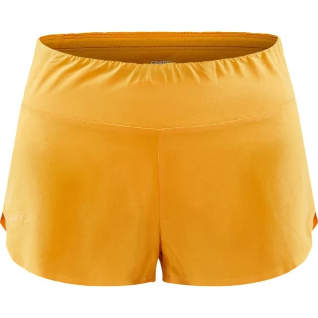 Womens shorts Craft Hypervent Split Jaune Female L