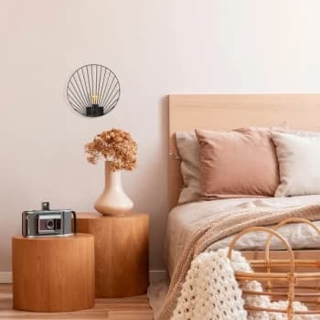 Byisoo - 3291 Black Wall Lamp