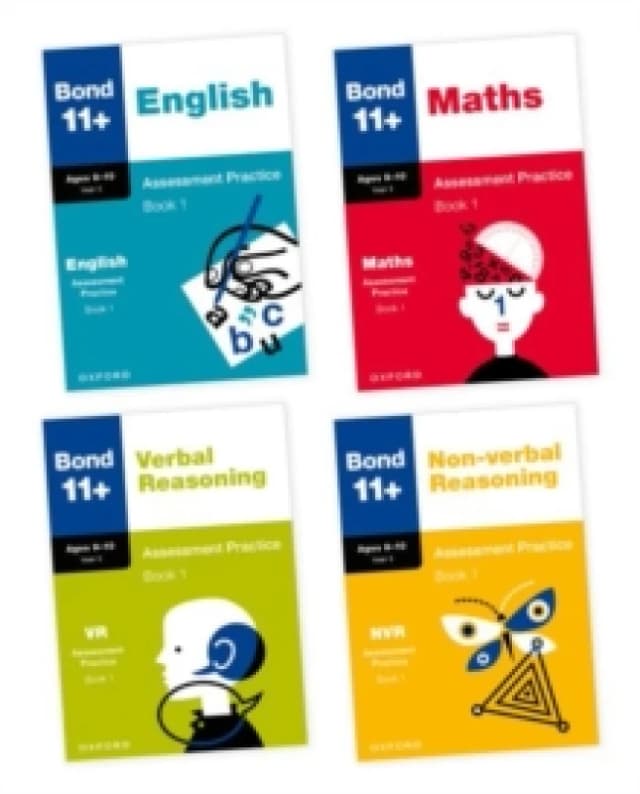Bond 11+ Assessment Practice Papers Bundle for Age 9-10: English, Maths, Non-verbal Reasoning, Verbal Reasoning: Ready for the 2026 exam for GL Assess