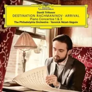Daniil Trifonov Destination Rachmaninov - Arrival Piano Concertos 1 & 3 by Daniil Trifonov CD Album