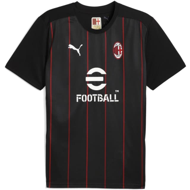 Puma AC Milan Prematch Shirt Adults Black/Red male XS