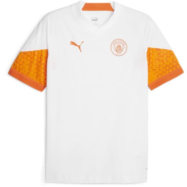Puma Mcfc Training Jersey Pro Football Shirt Mens Marble male S