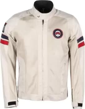 Helstons Elron Mesh Motorcycle Textile Jacket, beige Size M beige, Size M
