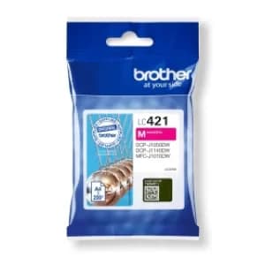 Brother LC421M Magenta Ink Cartridge (Original)