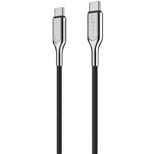 Cygnett CY2677PCTYC Armoured 2.0 USB-C to USB-C (5A/100W ) Cable 1M- Black