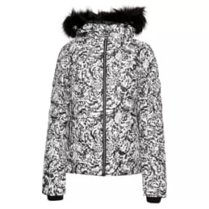 Dare 2b Glamorize III Waterproof Jacket - Blk/WhtLeopa