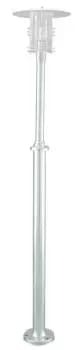 Stockholm Outdoor Single Lamp Post Galvanised, E27