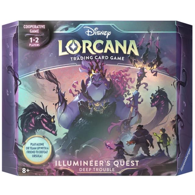 Disney Lorcana Trading Card Game Ursula's Return Gift Set Deep Trouble