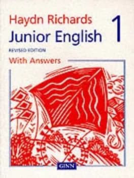 Haydn Richards Junior English Pupil Book 1 with Answers -1997 Edition Paperback