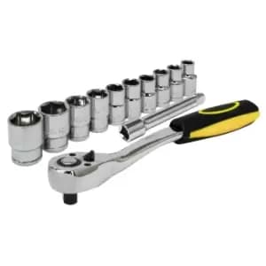 Rolson 1/2" Ratchet Handle & Sockets