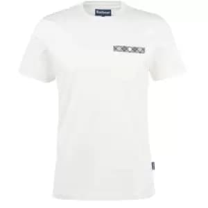 Barbour Durness Pocket T-Shirt - White