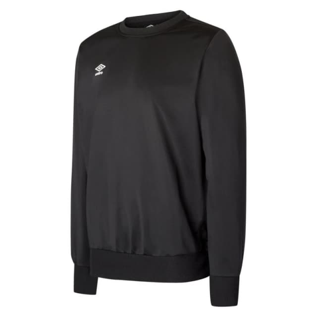 Umbro Polyester Sweatshirt in Black Size: 11-12 Years Black Unisex 11-12 Years