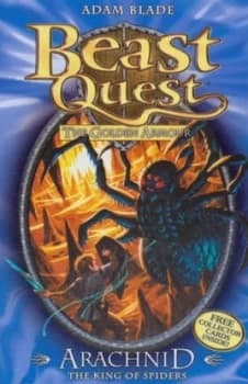 Arachnid the King of Spiders by Adam Blade Paperback