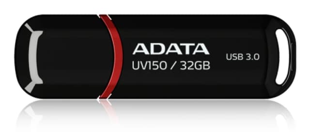 ADATA AUV150-32G-RBK USB flash drive 32GB USB Type-A 3.2 Gen 1 (3.1 G