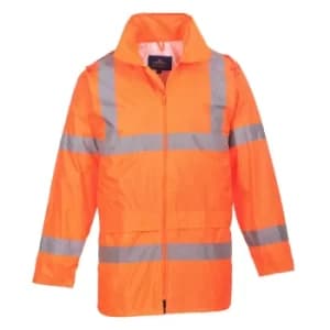 Portwest Hi Vis Rain Jacket Orange 2XL