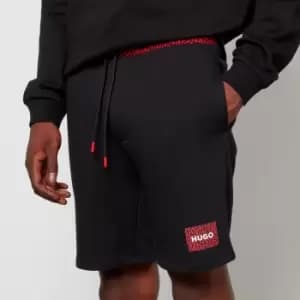 HUGO Mens Draig Sweat Shorts - Black - S
