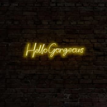 Hello Gorgeous - Yellow Yellow Wall Lamp