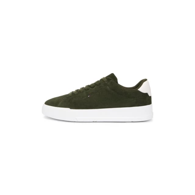 Tommy Hilfiger Mens Core Suede Court Trainers Arctic Spruce male 8 (42)