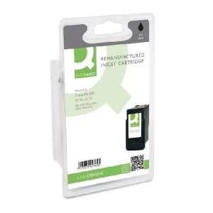 Q-Connect Canon PG540 Remanufactured Black Inkjet Cartridge 5225B005