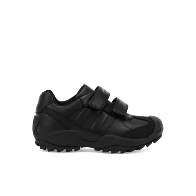 Geox J N.SAVAGE B. B womens Shoes (Trainers) in Black