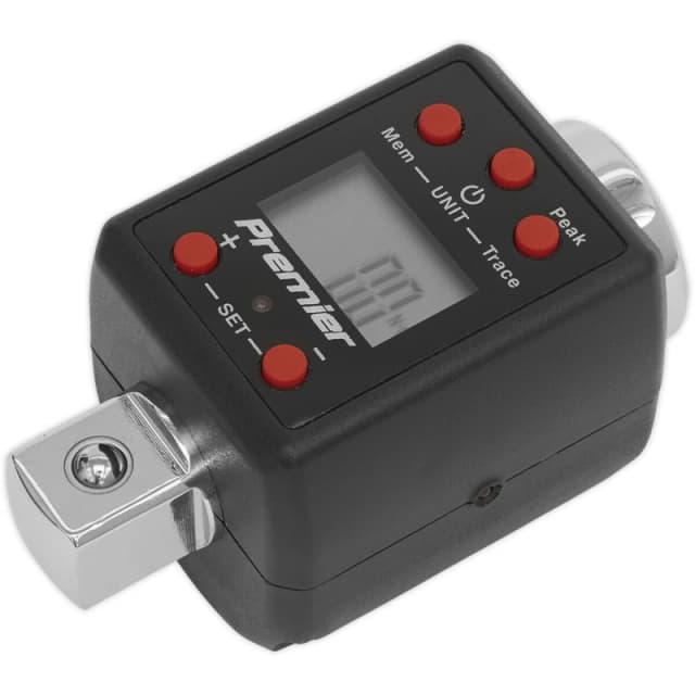 Loops Digital Torque Adaptor - 3/4" Sq Drive - LCD Display - 200 to 1000 Nm Range Multi