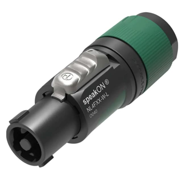 Neutrik Neutrik NL4FXX-W-L Speakon 4 Pole Plug Connector Cable 10-16,, AVS-017636