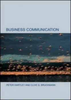 Business Communcation by Peter Hartley Book