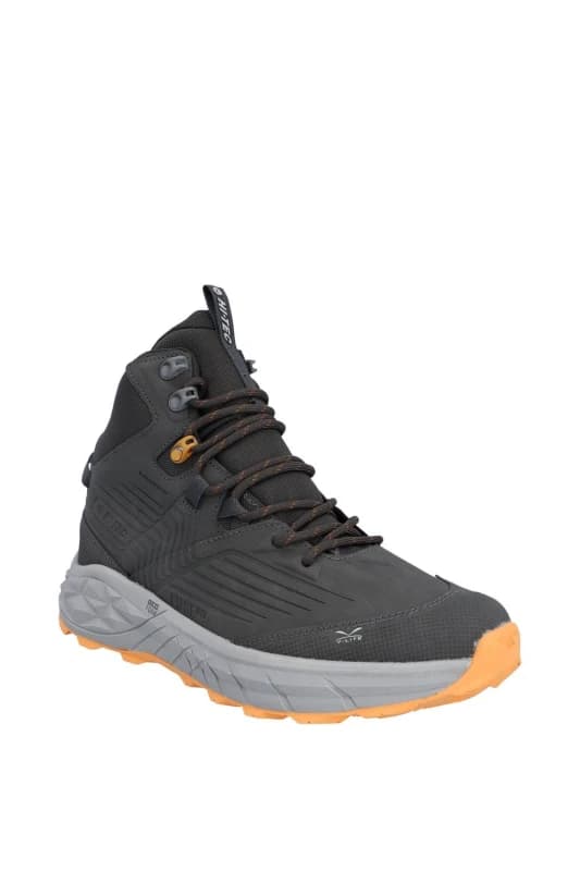 Hi-Tec Hi-Tec Men Fuse Trek Mid Hiking Boots in Chocolate Size: 8 Chocolate 8 Male 5054142623523