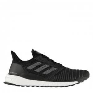 adidas Solarboost Mens Running Shoes - Black/White