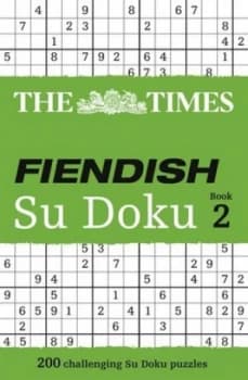 The Times Fiendish Su Doku Book 2 by The Times Mind Games Paperback