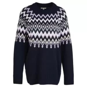 Barbour Womens Midhurst Knit Navy 12