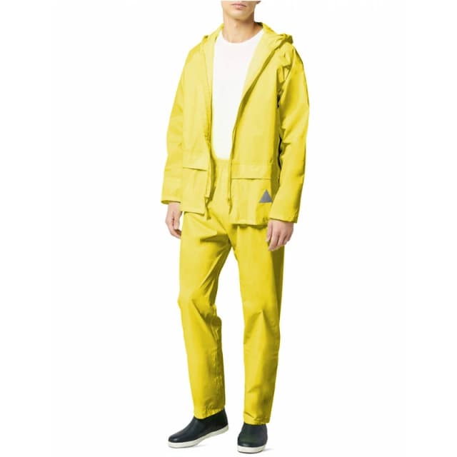Result Result Men Heavyweight Waterproof Rain Suit (Jacket & Trouser Suit) in Yellow Size: Small Yellow S Male 5054171285327