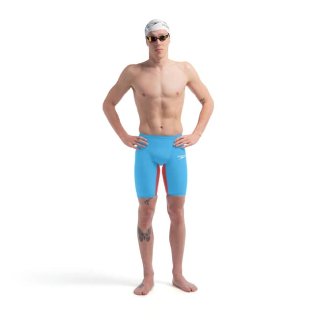 Speedo Mens Valor Jam Jammers Blue/Red male 30