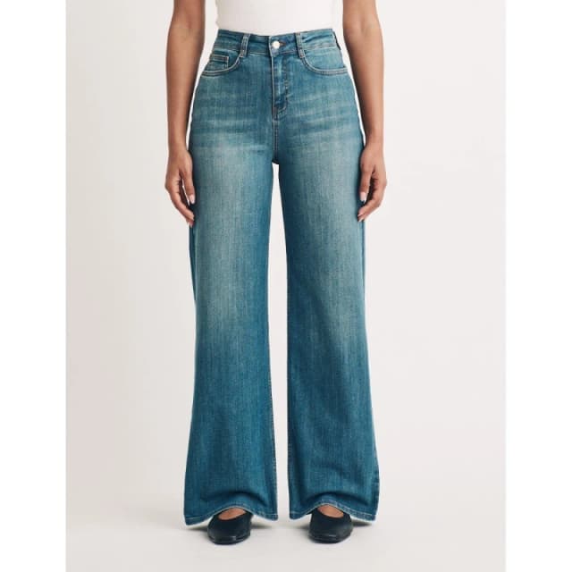Nobodys Child Wide Leg Jeans Blue female 6 (2XS)