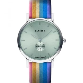 LLARSEN Blue 'Josephine' Ladies Classical Watch - 144sts3-spride18 - multicoloured