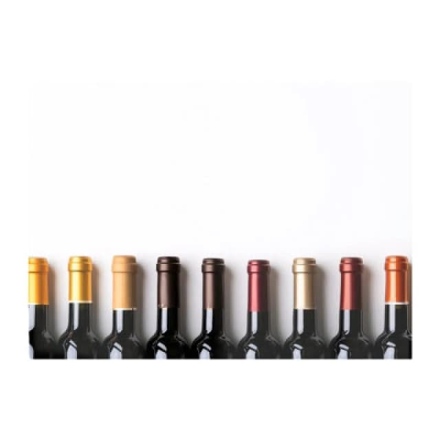 Warren Reed Designer Wine Bottles In Harmony Chopping Board