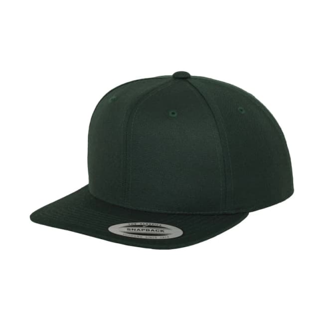 Yupoong Mens The Classic Premium Snapback Cap in Green Green Male One Size