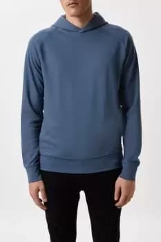 Mens Blue Premium Hoodie