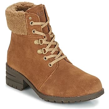 Caterpillar CORA FUR womens Low Ankle Boots in Brown