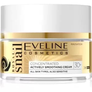 Eveline Cosmetics Royal Snail Smoothing Day and Night Cream 30+ 50ml